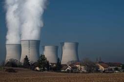 La central nuclear de Bugey, en Saint-Vulbas, cerca de Lyon.