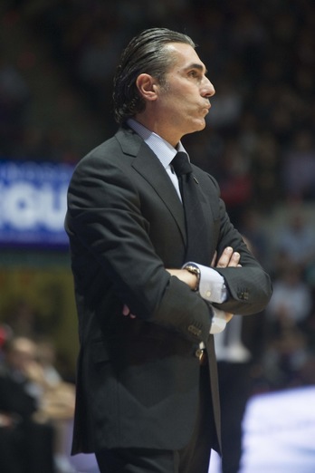 Sergio Scariolo, en una imagen de archivo. (Juanan RUIZ/ARGAZKI PRESS)