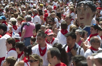 Cuatro espacios sanfermineros vuelven a ser ofertados. (Jagoba MANTEROLA/ARGAZKI PRESS) 