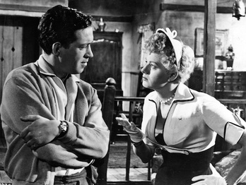 ‘To Dorothy a Son’ filmaren fotograma bat. 