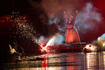 Marijaiarren agurra. (Monika DEL VALLE / FOKU)