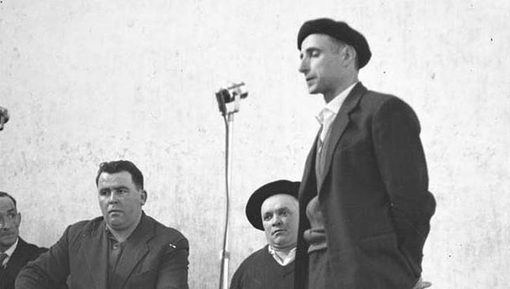 Xalbador bertsolaria.