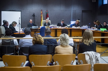 Juicio por la muerte de Iñigo Cabacas. (Luis JAUREGIALTZO / FOKU)