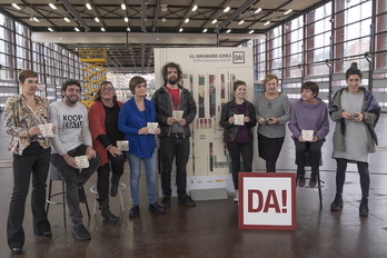 Durangoko Azokaren aurkezpena, Landakon. (Andoni CANELLADA/FOKU)