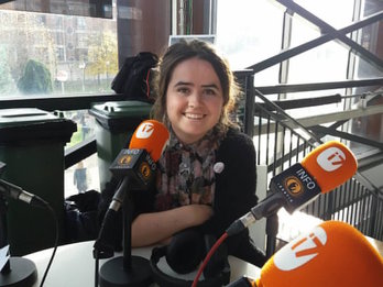 Txakur Gorria sormen kolektiboko Malen Amenabar