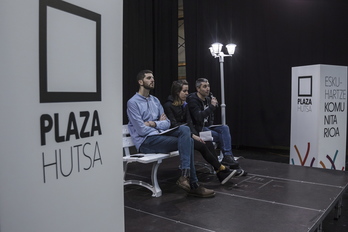 En un an, plusieurs espaces de discussion ont été ouvert à travers cette initiative de Plaza Hutsa. © Aritz LOIOLA 