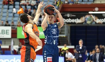 El GBC ha vuelto a caer por la mínima. (@gipuzkoabasket)