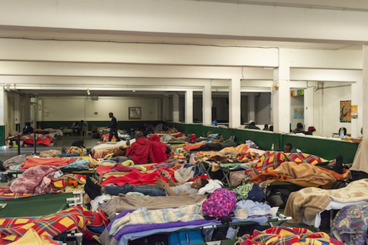 Au total, 6 400 migrants ont été accueillis dans le centre Pausa de Bayonne. ©Guillaume FAUVEAU