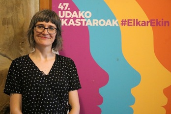 Irati Iciar UEUren Udako Ikastaroen arduraduna. (UEU)