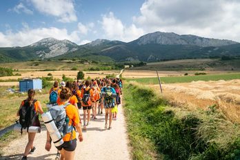 Arabari agur esan eta Gipuzkoan barrena da orduotan. (EUSKARABENTURA)