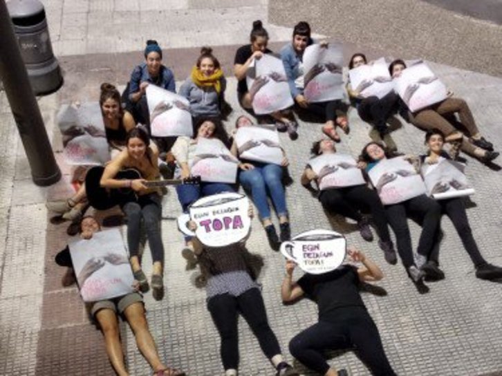 'Egin dezagun topa' Euskal Herriko neska gazteak Lizarran elkartuko dira