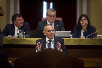 El diputado general de Araba, Ramiro González. (Jaizki FONTANEDA/FOKU)