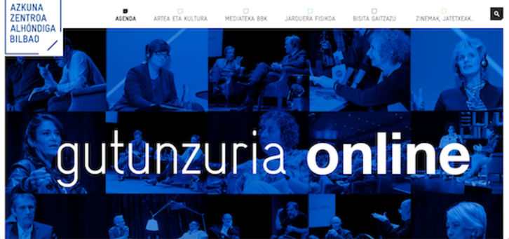 Azkuna Zentroko 'Gutun Zuria' ataria