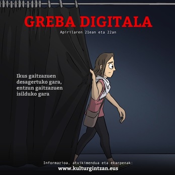 Greba digitalaren irudia. 