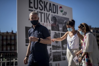 Iñigo Urkullu, en un acto electoral en Bilbo      (Jaizki FONTANEDA I FOKU)