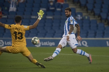 Willian Jose ez da Valladoliden izango igandean (Juan Carlos RUIZ / FOKU)
