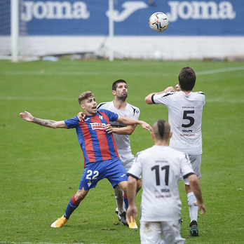 Pozo lleva dos semanas entrenando con el equipo. (SD Eibar)