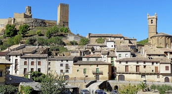 Panorámica de Uncastillo.