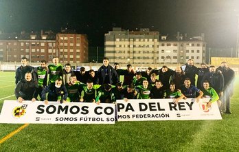 Anaitasuna celebra su pase a la siguiente ronda de la Copa (RFEF)