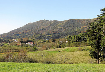 Un paisaje en el camino.