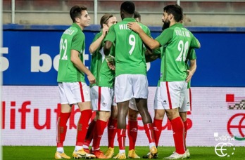 Clemente apostó de inicio por un once repleto de rojiblancos. (@EFF-FVF)
