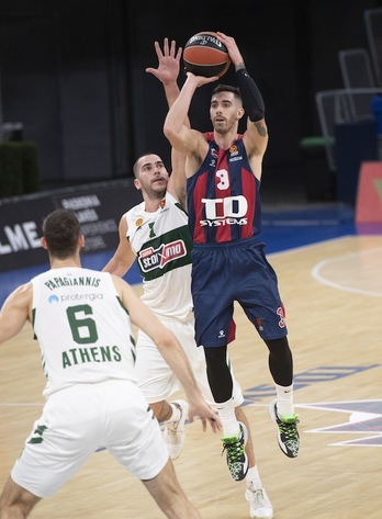Vildoza, uno de los muchos jugadores del Baskonia que ha brillado. (Raúl BOGAJO / FOKU)