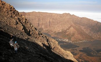 Caminar es la mejor manera de conocer las islas de Cabo Verde.