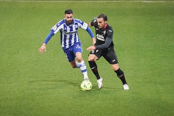 Pedro León, autor de los dos goles en la primera eliminatoria, regresará al once en Las Rozas. (Endika Portillo/Foku)