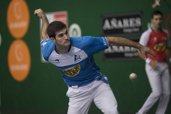 Zabaleta ha vuelto a dominar por completo a su par. (Juan Carlos RUIZ/FOKU)