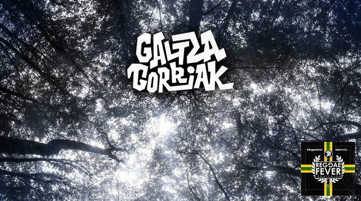 'Galtza Gorriak' taldearen 'Garunaren Itzalean' diskoaren azala