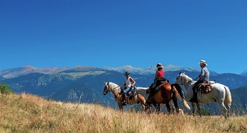 Baridà azpieskualdean, Segre haranaren gorenean, Pirinio katalanetan.