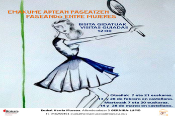 'Emakume artean paseatzen'