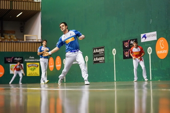 Elezkano eta Zabaleta ikusgarri jardun dira igande honetan ere. (Endika PORTILLO / FOKU)