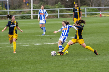 Realak laugarren garaipena jarraian ospatu nahi du. (Gorka Rubio/Foku)