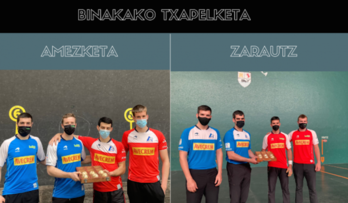 Amezketan eta Zarautzen egindako aukeraketen argazkiak (BAIKO PILOTA)