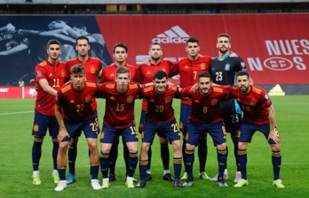 Iñigo Martínez y Unai Simón han participado en los tres encuentros disputados por la selección española. (@InigoMartinez)