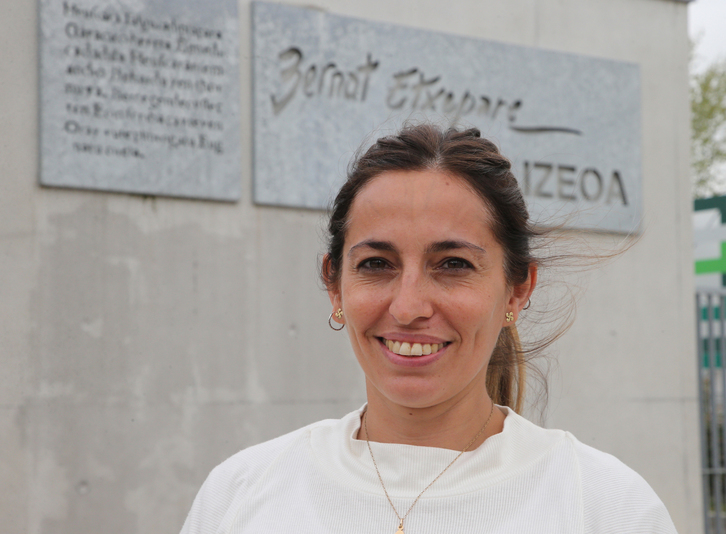 Rocio Basterra del Valle Iturria, Viedmako Euskal Etxeko lehendakaria. © Bob EDME