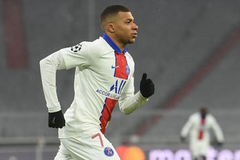 Con dos goles, Mbappé ha vuelto a ser desequilibrante para el PSG. (Christof STACHE/AFP)