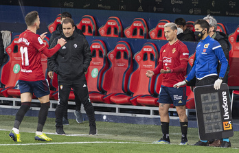 Jagoba Arrasate, Getaferen aurkako partidan (Jagoba MANTEROLA / FOKU)