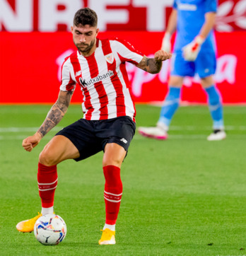 Unai Núñez fue titular en Sevilla y cuajó un buen encuentro. (@AthleticClub)