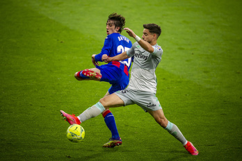 Bryan Gil ha sido el jugador cedido que más ha aportado esta campaña (Jaizki FONTANEDA / FOKU)