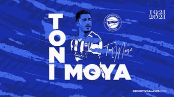 Toni Moyá se ha comprometido con el Alavés para las dos próximas temporadas. (ALAVÉS)