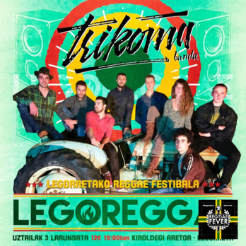 Trikoma banda (Legoreggae jaialdia)