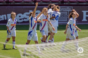 Aurreko jardunaldian mailan jarraituko duela segurtatu zuen Eibarrek Logroñon. (LaLiga)