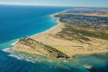 Panorámica de parte del litoral gaditano.