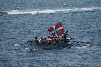 Zierbenak bigarren txandatik irabazi du Getxoko Bandera. (Aritz LOIOLA/FOKU)