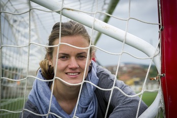 Irene Paredes, Europako atzelaririk onenean artean dago. (Marisol RAMIREZ / FOKU)