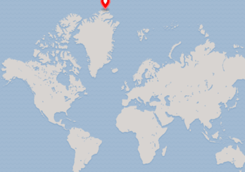 Localización de la isla de Oodaaq.