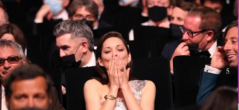 Marion Cotillard Canneseko jaialdian. Aurten, Donostia saria jasoko du gurean. (AFP)