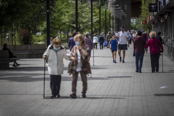 Populazioaren zahartzearekin lotura zehatza dute alzheimer gaitza eta bestelako dementzien garapenak. (Jaizki FONTANEDA/FOKU)